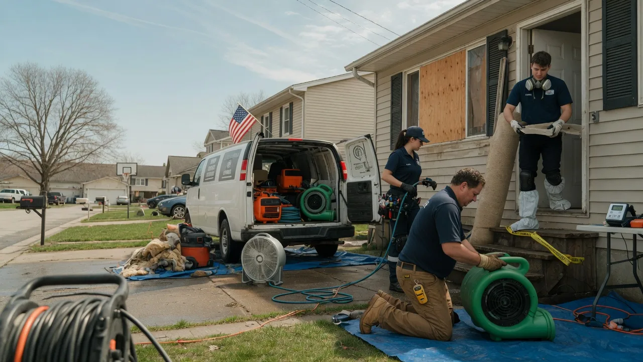 Water Damage Restoration in Farley, MO near me